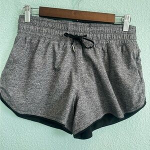 lululemon athletica Heathered Gray Athletic Shorts